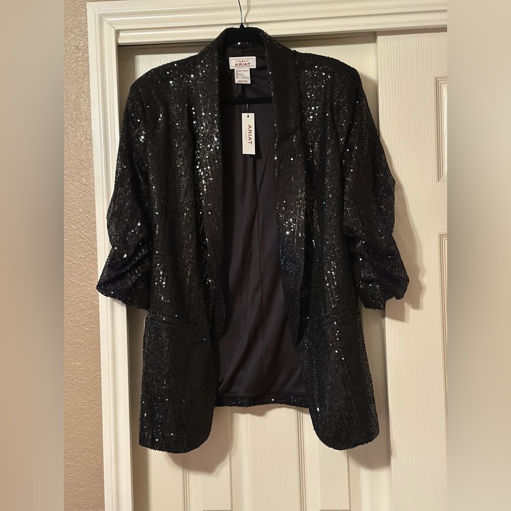 Ariat Women's Sparkling Black Blazer